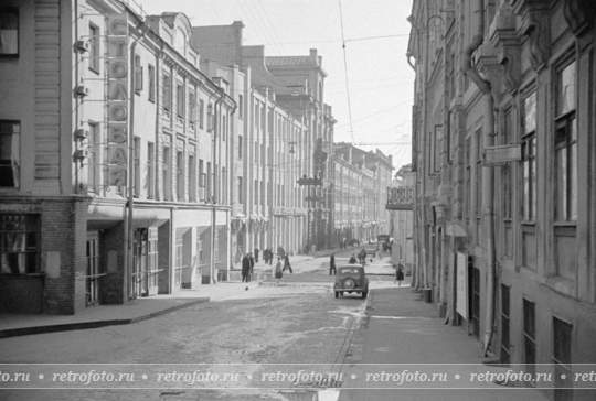 Столешников переулок. 1960-е