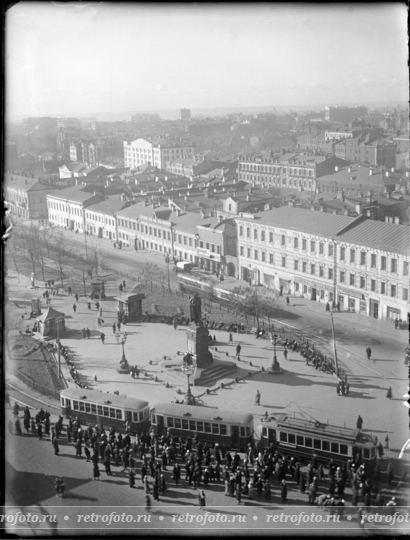 Москва, Тверской бульвар, 1930-е годы