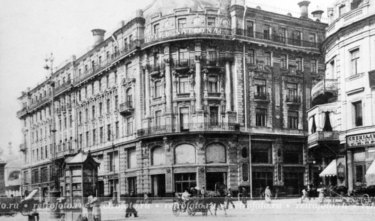 Москва, Тверская улица, 1900е годы