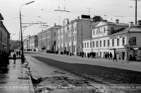 ул. Пречистенка. 1960-е гг.