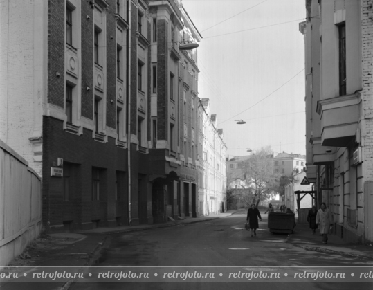 Уланский переулок. 1980 г.