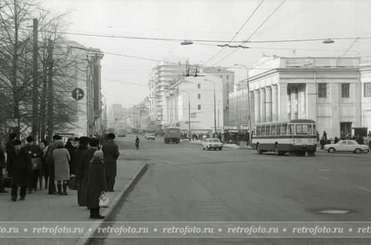 Новослободская ул. 1980 г.