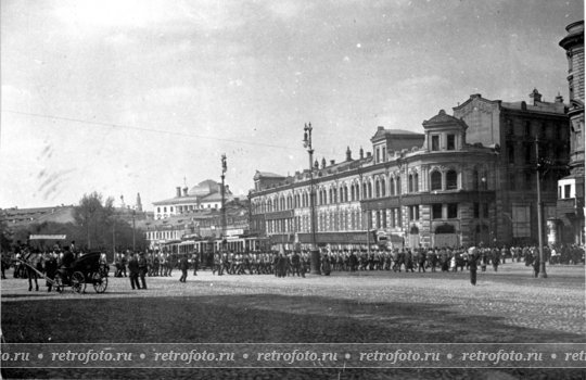 Москва, Воскресенская площадь, 1914 год