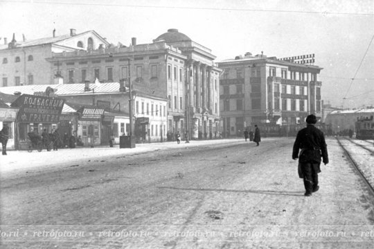 Москва, Охотный ряд, до 1917 года